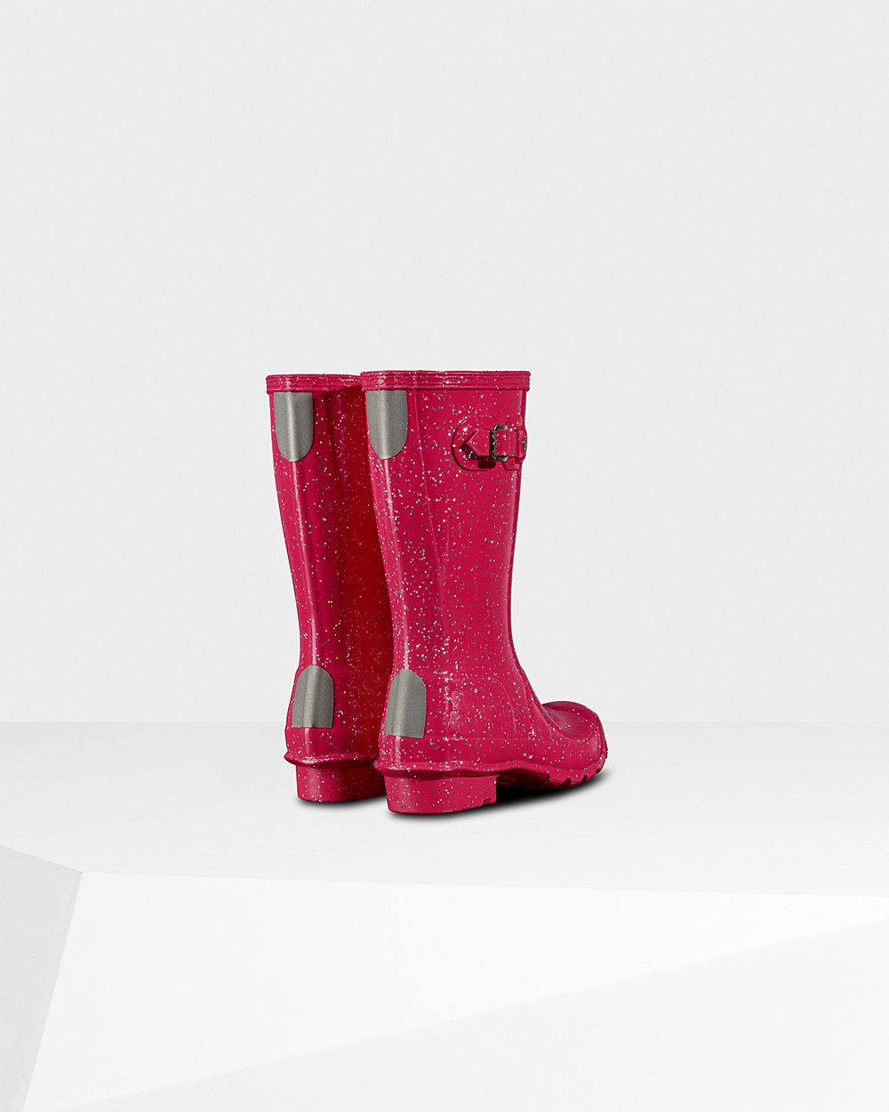 Botas De Agua Hunter Niños Original Big Giant Glitter - Rosas - Argentina 5896YKOHG